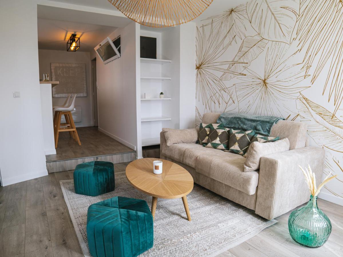 Appartamento Superbe T2 Rouen Avec Jardin + Parking Gratuit A Proximite Esterno foto