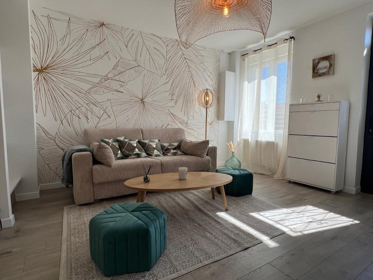 Appartamento Superbe T2 Rouen Avec Jardin + Parking Gratuit A Proximite Esterno foto