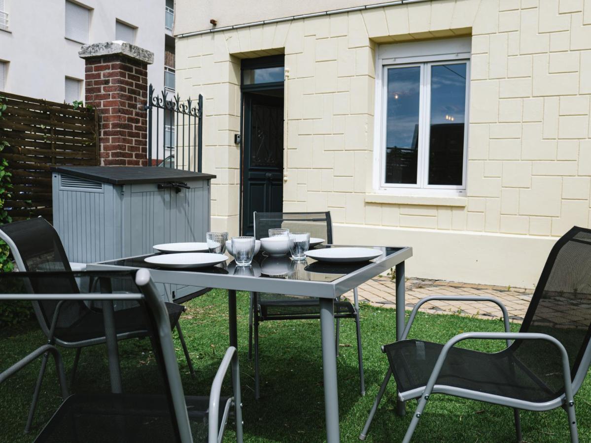 Appartamento Superbe T2 Rouen Avec Jardin + Parking Gratuit A Proximite Esterno foto